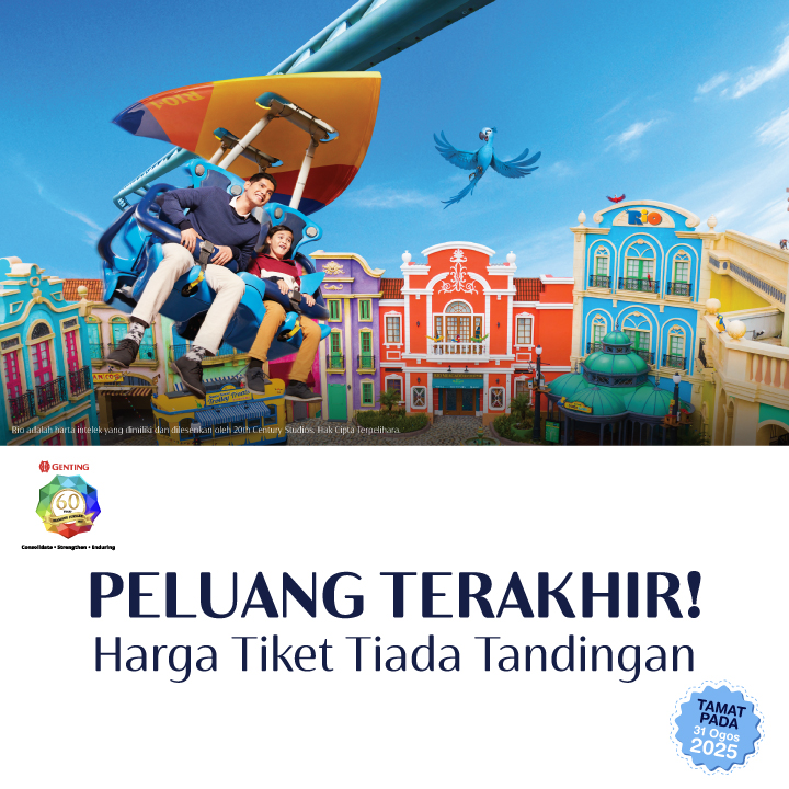 Tawaran Eksklusif Taman Tema Bersempena Diamond Jubilee
