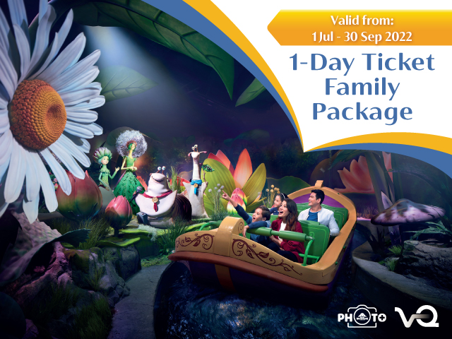 1-Day Ticket Family Package