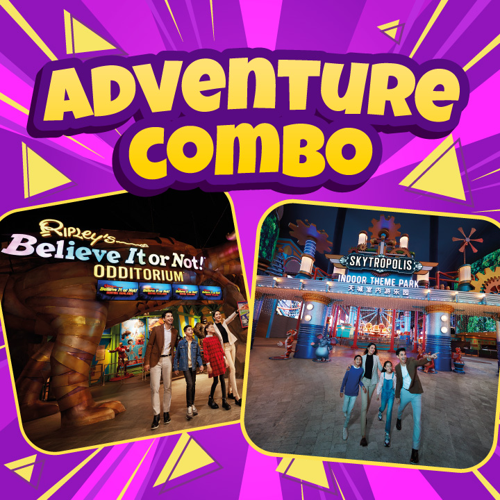 Exclusive Malaysian rates for MyKad - Adventure Combo