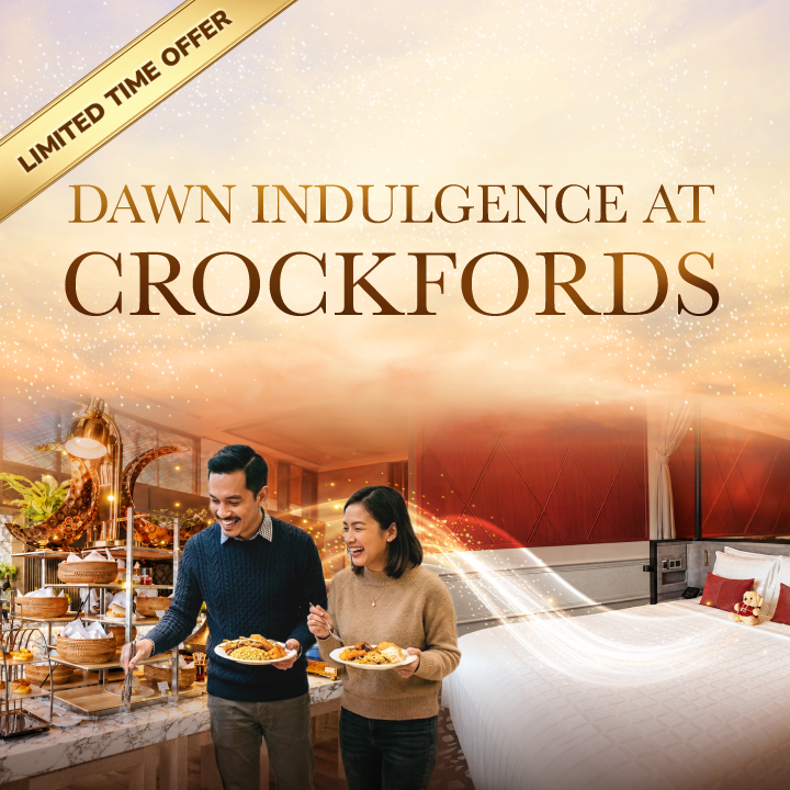 Breakfast combo Dawn Indulgence at Crockfords hotel at Eden by Crockfords