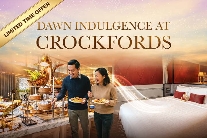 Breakfast combo Dawn Indulgence at Crockfords hotel at Eden by Crockfords