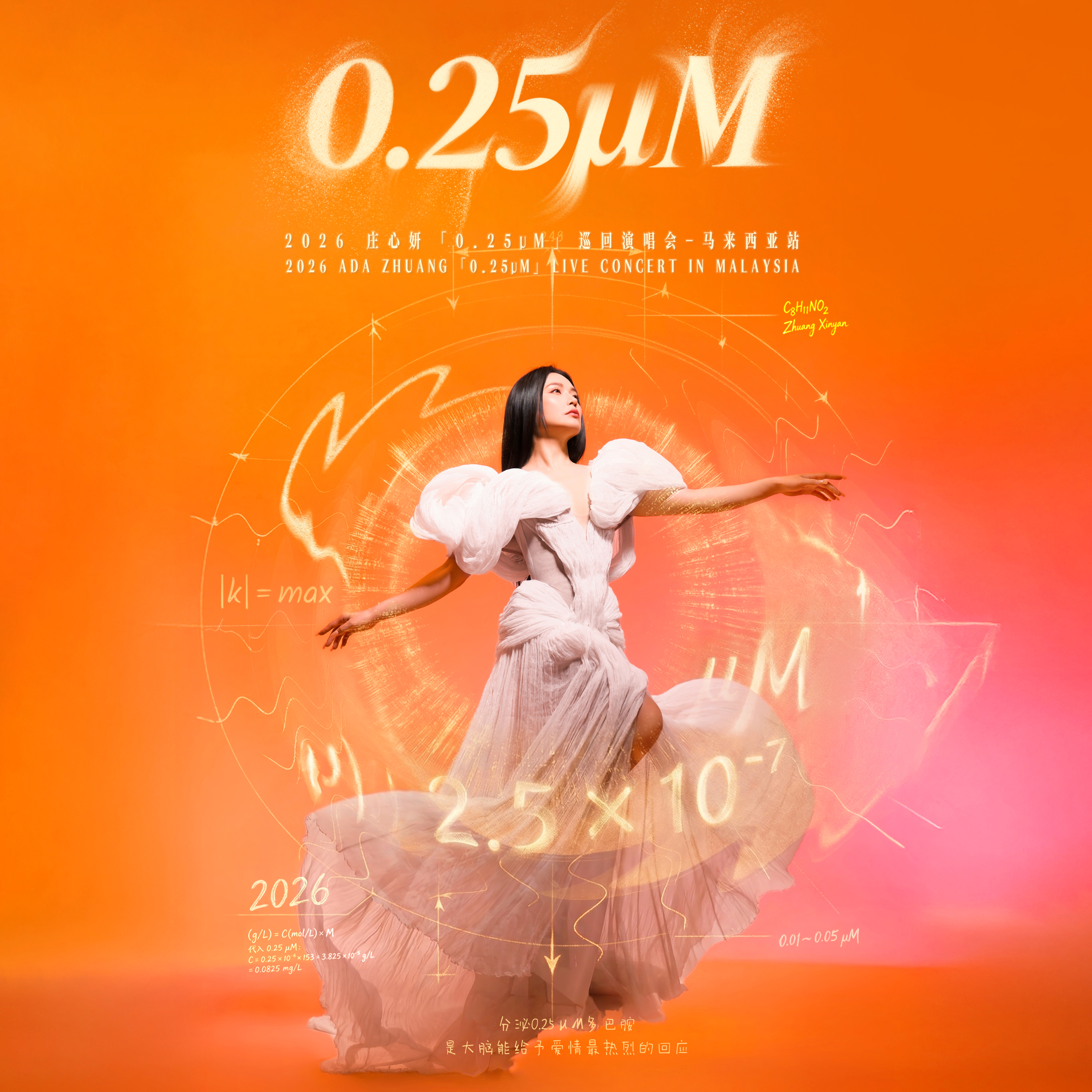 2026 Ada Zhuang「0.25 μM」Live Concert In Malaysia