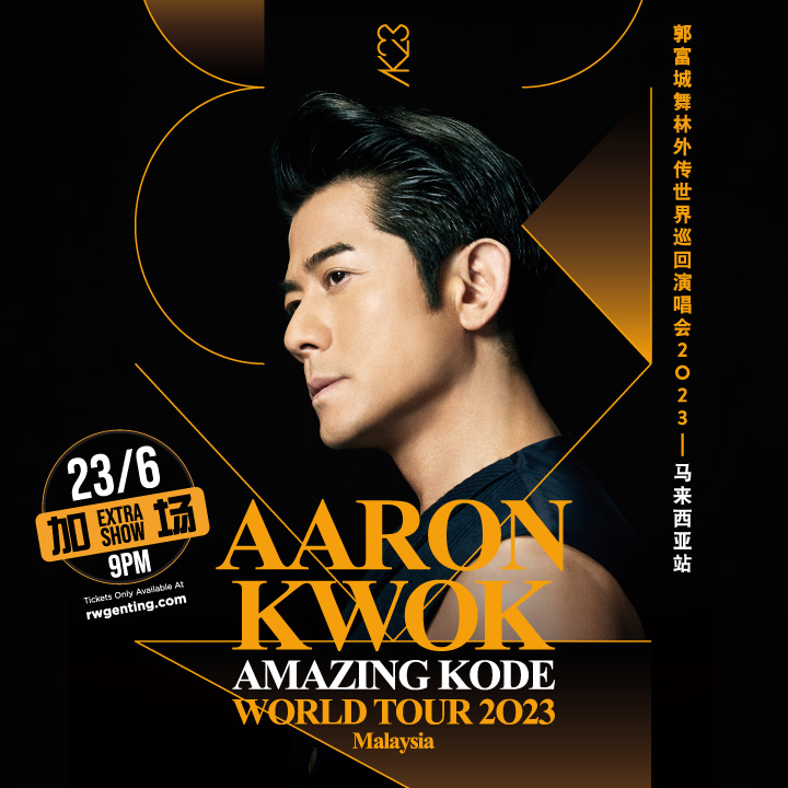 Aaron Kwok Amazing Kode World Tour Live in Malaysia 2023