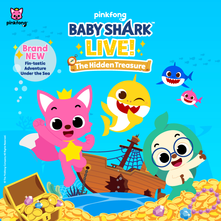 Pinkfong Baby Shark Live! The Hidden Treasure