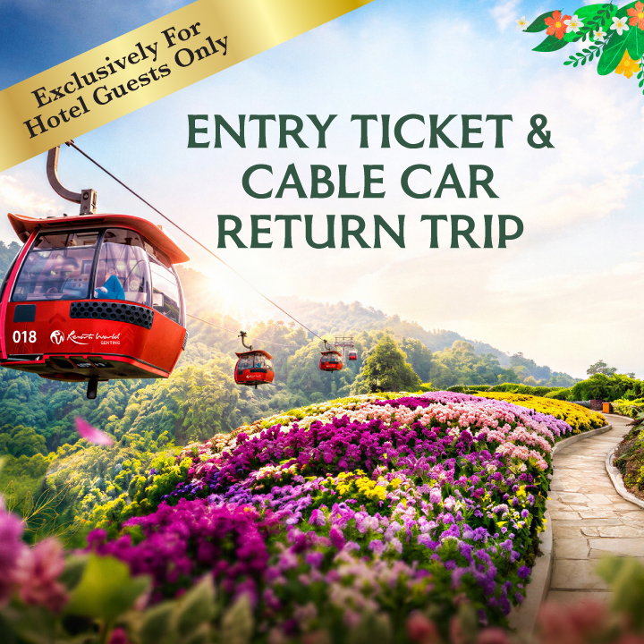 Eufloria Entry Ticket & Genting SkyWay Return Trip combo package