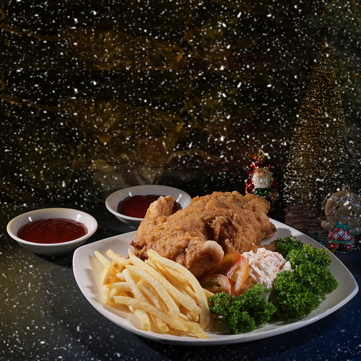 圣诞香酥童子鸡