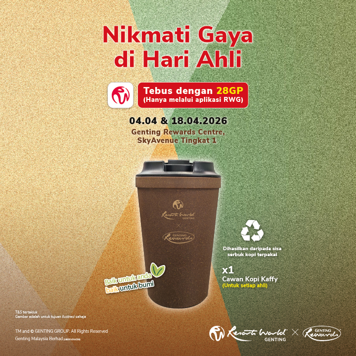 Penebusan Ahli Edisi Bulan April – Kaffy Cup