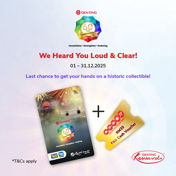 Kembali Atas Permintaan Ramai: Kad Touch ‘n Go Edisi Terhad 60 Tahun Jubli Intan