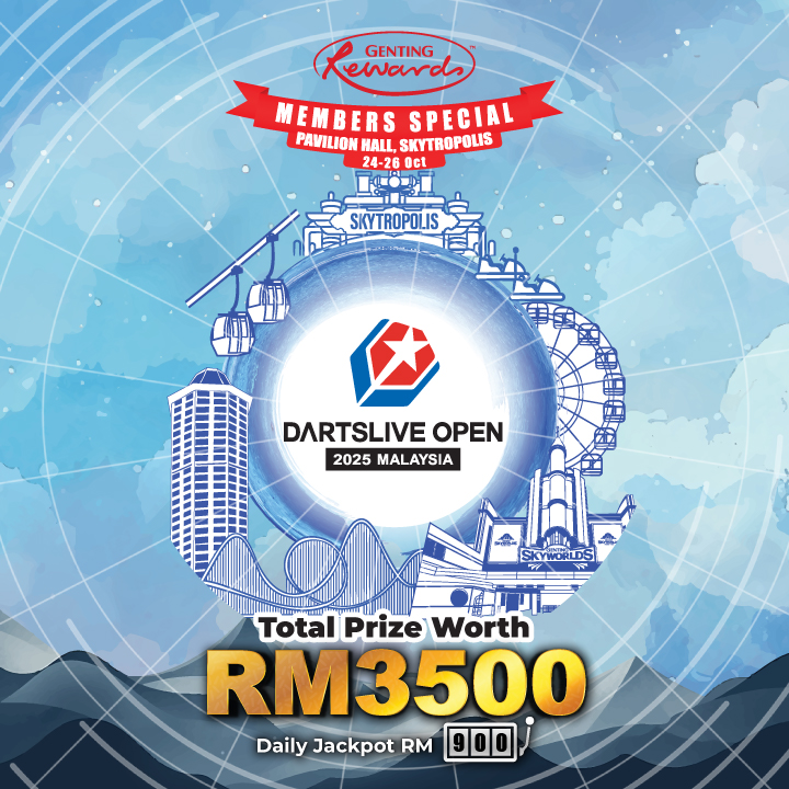 马来西亚DARTSLIVE公开赛2025 - 累积奖金飞镖比赛