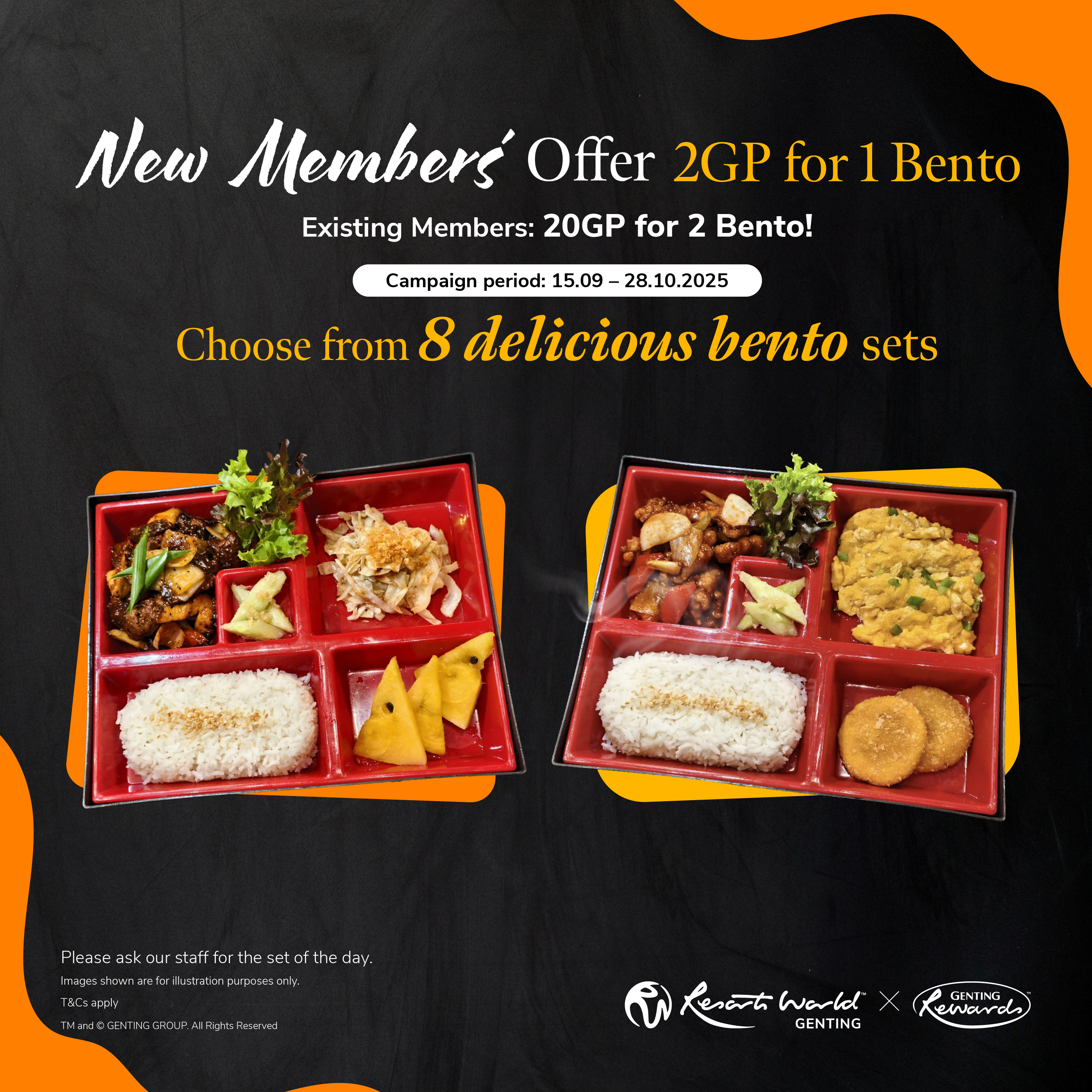 Menu Istimewa Khas Untuk Anda: Penebusan Set Bento FUHU