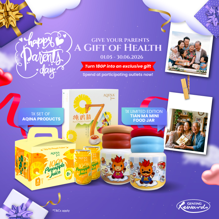 PARENTS’ DAY EXCLUSIVE REDEMPTION