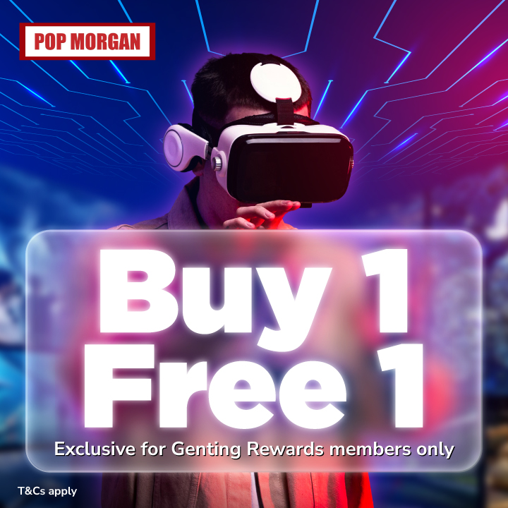 Opening Special: Enjoy Buy 1 Free 1 at POP MORGAN Adventureland