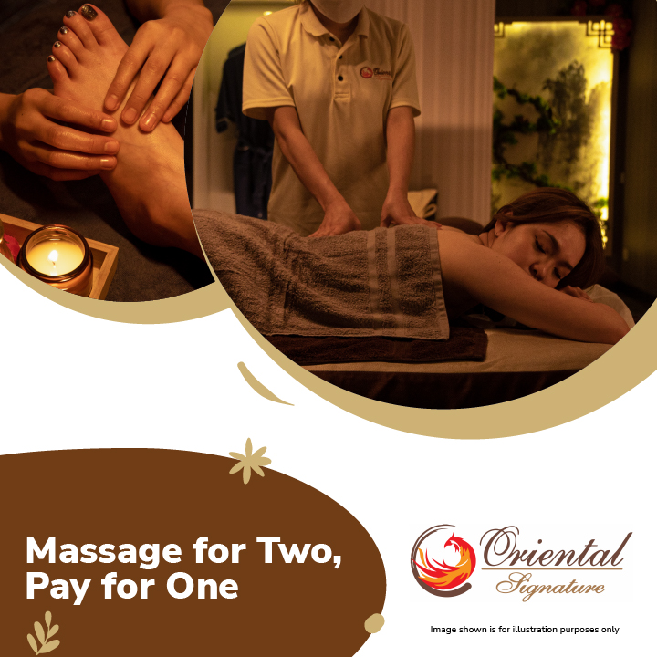 Massage for Two, Pay for One for Genting Rewards Members at Oriental Signature