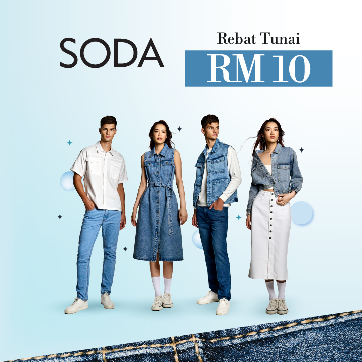 Tingkatkan Gaya Anda dengan Rebat Tunai RM10!