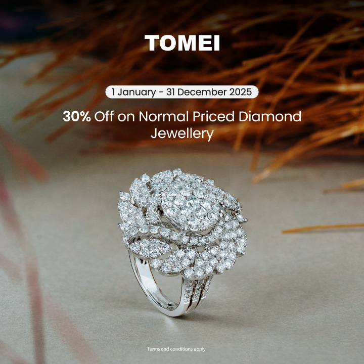 Exclusive 30% OFF at Tomei for Genting Rewards Members