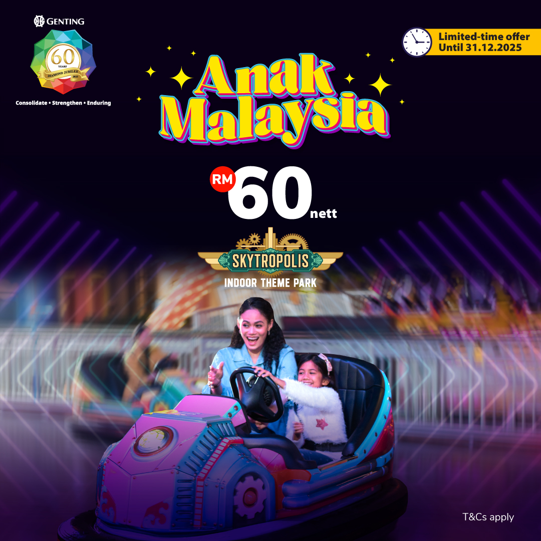 Diamond Jubilee Exclusive Skytropolis Indoor Theme Park Deal