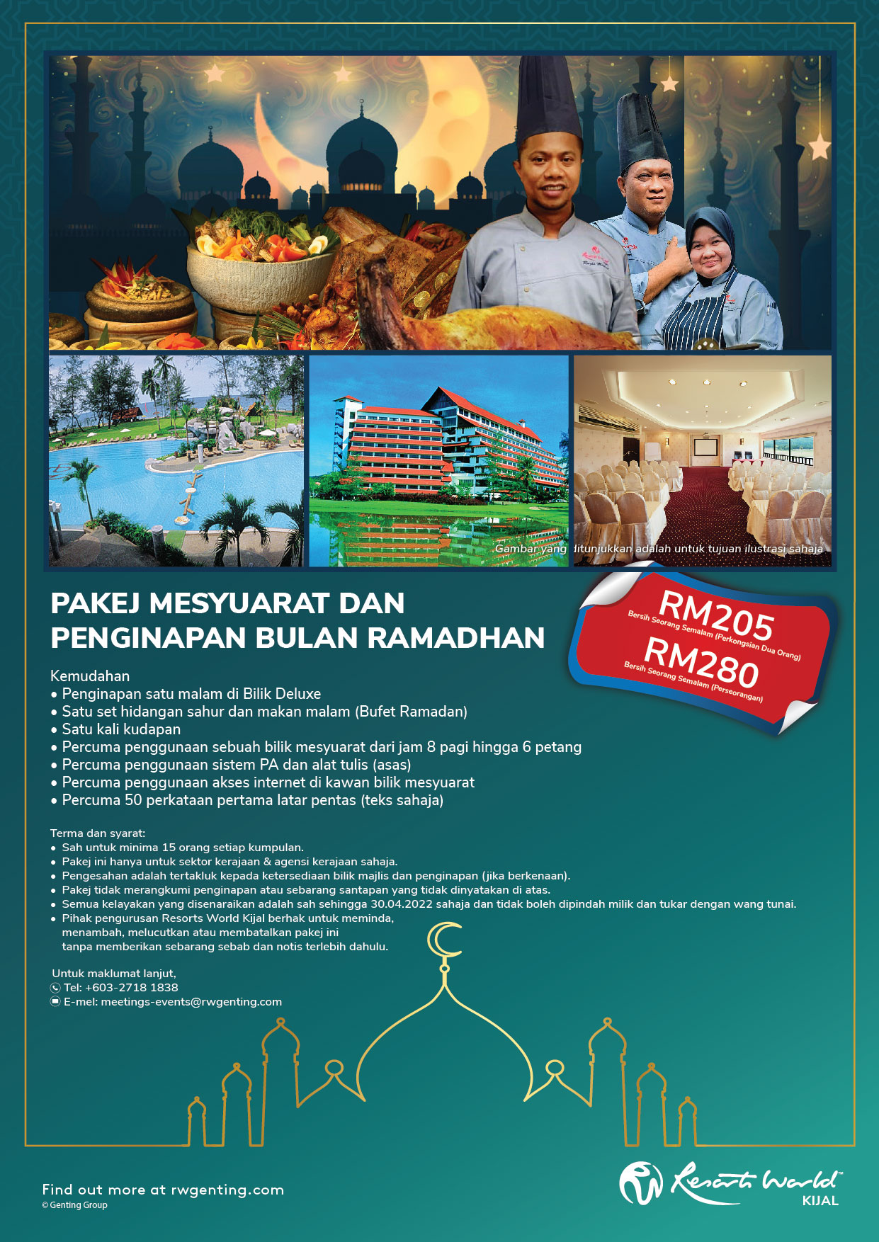 Ramadan Meet & Stay Package at Resorts World Kijal | Resorts World Genting