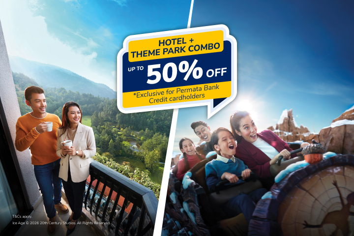 Permata Bank Hotel and Theme Park Combo at resorts world genting