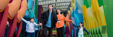family at genting skyworlds theme park