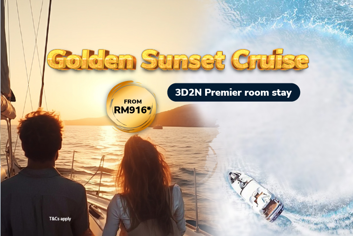Golden Sunset Cruise package at resorts world langkawi