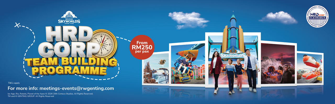 Genting skyworlds team building offer with HRD Corp